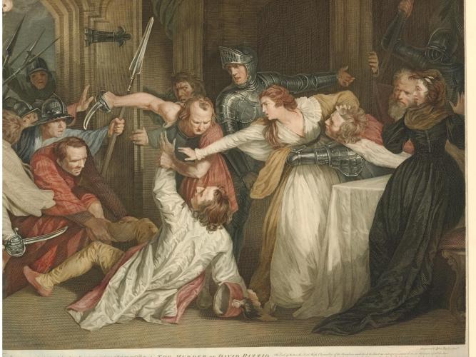 isaac taylor the murder of david rizzio c the trustees of the british museum 