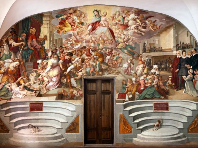 Bernardino Poccetti "Istoria degli Innocenti" | Florence: Spedale degli Innocenti