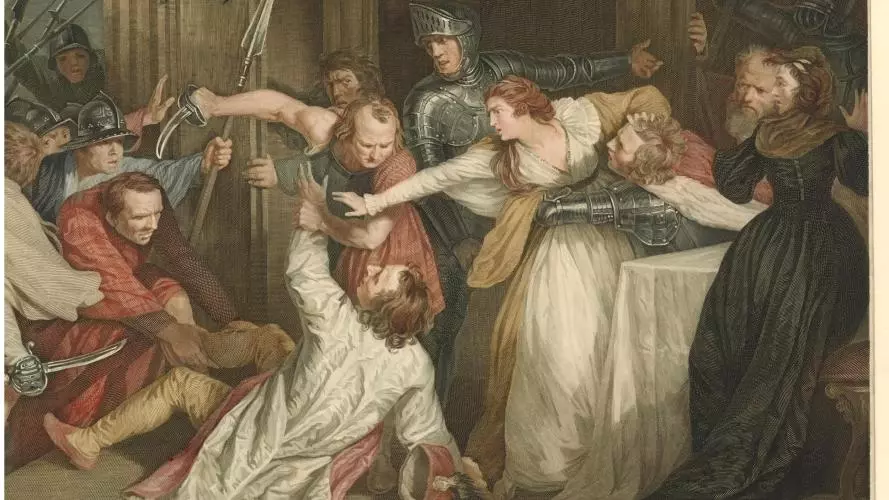 isaac taylor the murder of david rizzio c the trustees of the british museum 