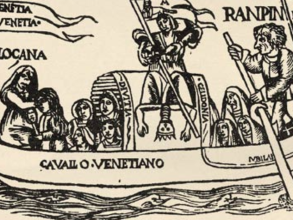 Francisco Delicado, 'Retrato de la Loçana andaluza' woodcut, detail